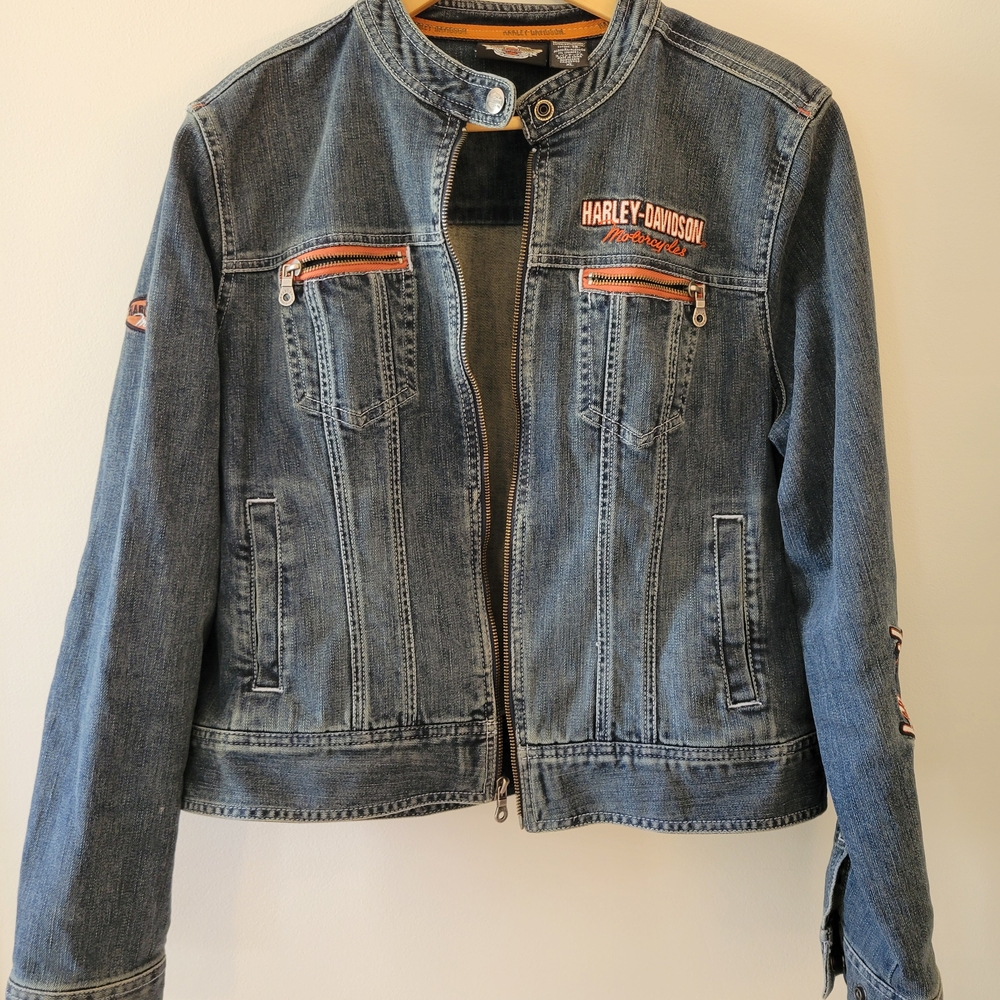 Harley-Davidson Women's Blue Denim Jacket